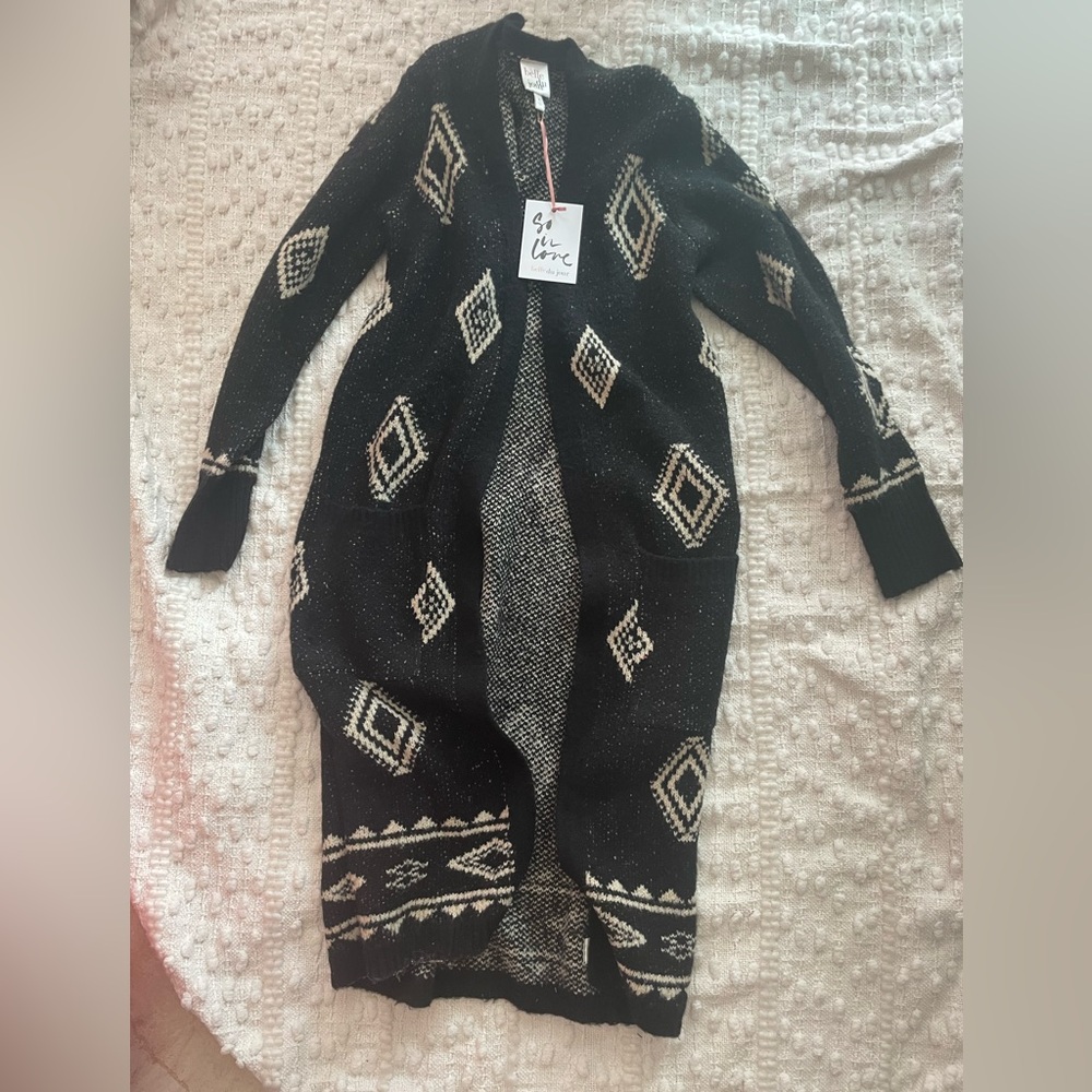 Black and White Women's Sweater